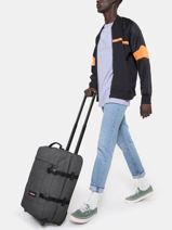 Handbagage Eastpak Grijs authentic luggage K96L-vue-porte