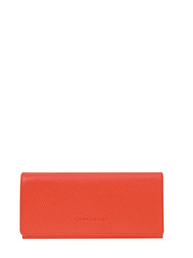 Longchamp Le foulonn Portefeuille Oranje