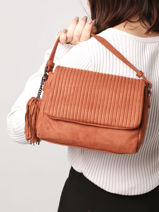 Cross Body Tas Melissa Miniprix Bruin melissa 11652-vue-porte