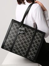 Schoudertas K Ikonic 2.0 Karl lagerfeld Zwart k ikonic 2.0 230W3060-vue-porte