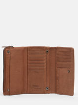 Portemonnee Smart Leder Basilic pepper Bruin smart BSMA97-vue-porte