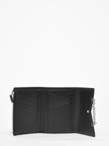 Portefeuille Leder Karl lagerfeld Zwart karl seven 225W3233-vue-porte