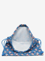 Sporttas Vintage Girls Cameleon Blauw vintage fantasy SP39-vue-porte