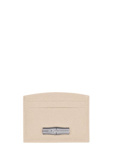Longchamp Roseau Kredietkaarthouder Beige