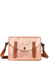 Cross Body Tas Mini Indispensable Leder Paul marius Roze vintage MINI