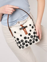 Longchamp Essential brod Cross bodytas Veelkleurig-vue-porte