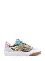 Sneakers Taline Uit Leder Semerdjian Goud women TALI9339
