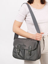Longchamp Le pliage green Cross bodytas Grijs-vue-porte