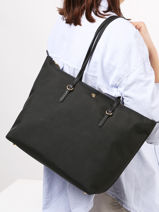 Schoudertas S Keaton 26 Nylon Lauren ralph lauren Zwart chadwick 31758179-vue-porte