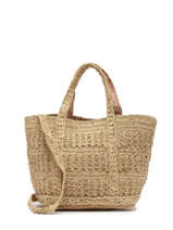 Handtas Cabas Raphia Vanessa bruno Beige cabas raphia 91V40435