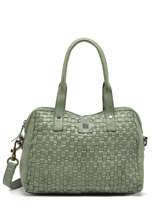 Schoudertas Heritage Leder Biba Groen heritage KA1