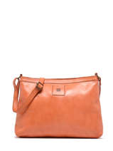 Cross Body Tas Heritage Leder Biba Oranje heritage BT16