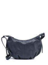 Cross Body Tas Caviar Leder Milano Blauw caviar CA22066