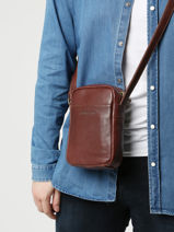 Cross Body Tas Arthur et aston Zwart renaud 4-vue-porte