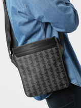 Cross Body Tas Lacoste Zwart the blend NH4260LX-vue-porte