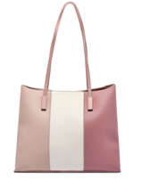 Schoudertas A4 Formaat Trapeze David jones Roze trapeze 3