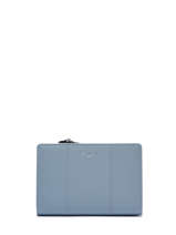 Portefeuille Juliette Leder Le tanneur Blauw juliette TJET3303