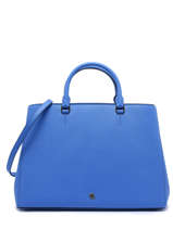 Handtas Hanna Leder Lauren ralph lauren Blauw hanna 31898556