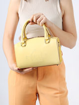 Handtas Fulgurant Leder Etrier Geel fulgurant EFUL036S-vue-porte