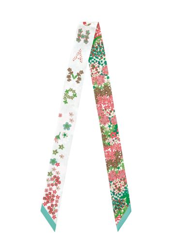Longchamp Soie unie Foulard