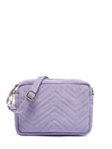 Cross Body Tas Velvet Sude Milano Violet velvet VE19111L
