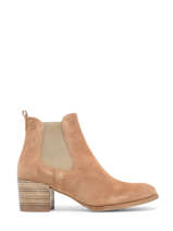 Enkellaarzen Uit Leder Tamaris Bruin women 20