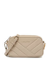 Cross Body Tas Soft Matelasse Leder Lancaster Beige soft matelasse 36