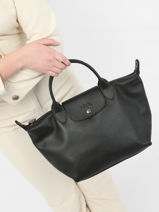 Longchamp Le pliage xtra Handtas Zwart-vue-porte