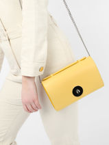Cross Body Tas Mirage Leder Milano Geel mirage MI22114A-vue-porte