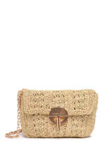 Cross Body Tas Moon Raphia Vanessa bruno Beige moon raphia 91V40326