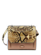 Handtas M Ninon Python Lancel Bruin ninon A09370
