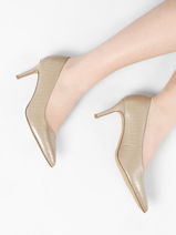 Pumps Met Naaldhak Tamaris Beige women 20-vue-porte