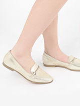 Mocassins Uit Leder Tamaris Goud women 20-vue-porte