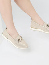 Mocassins Uit Leder Tamaris Beige women 30-vue-porte