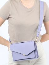 Cross Body Tas Zo Leder Lancaster Violet zoe 10-vue-porte