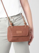 Cross Body Tas Cerisier Woomen Bruin cerisier WCER01-vue-porte