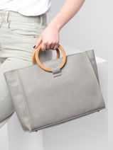Handtas Acacia Woomen Grijs acacia WACAC5D-vue-porte