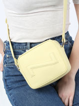 Cross Body Tas Chelsea Leder Nathan baume Geel n city 50-vue-porte