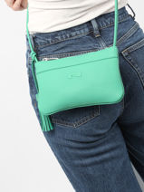 Cross Body Tas Jesse Leder Nathan baume Groen nathan 17-vue-porte