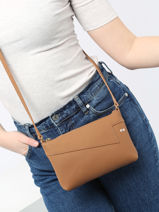 Cross Body Tas Malaga Leder Nathan baume Bruin nathan 57-vue-porte