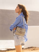 Cross Body Tas S Jana Torsade Etrier Blauw jana torsade EJTD002S