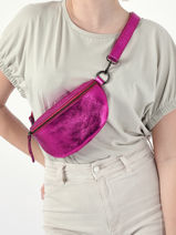 Heuptasje Nine Leder Milano Roze nine NI19091N-vue-porte