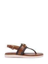 Sandalen Rory Uit Leder Michael kors Bruin women S3ROFS1B