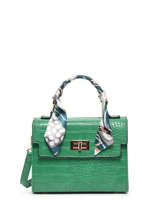 Cross Body Tas Croco Miniprix Groen croco HY5413