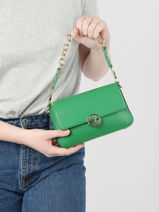 Cross Body Tas July Re-lock Valentino Groen july re VBS6V602-vue-porte