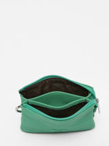 Portemonnee 2 Compartimenten Leder Nathan baume Groen original n 302N-vue-porte