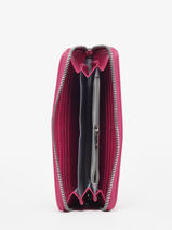 Portefeuille Classic Miniprix Roze grained H1689-vue-porte