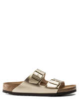 Slippers Arizona Birkenstock Goud women 1016111