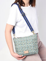 Cross Body Tas Persea Woomen Blauw persea WPER05-vue-porte