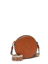 Cross Body Tas K Circle Leder Karl lagerfeld Bruin k circle 231W3054